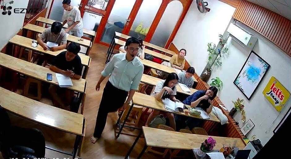 Một buổi học tại lớp